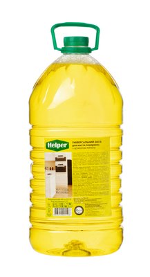 Универсальное средство ТМ Helper для мытья поверхностей с ароматом лимона канистра 5 л (концентрат) 190700186 фото